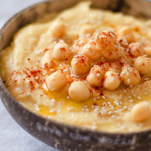 Aprende a preparar un snack del medio oriente: Hummus de Garbanzo